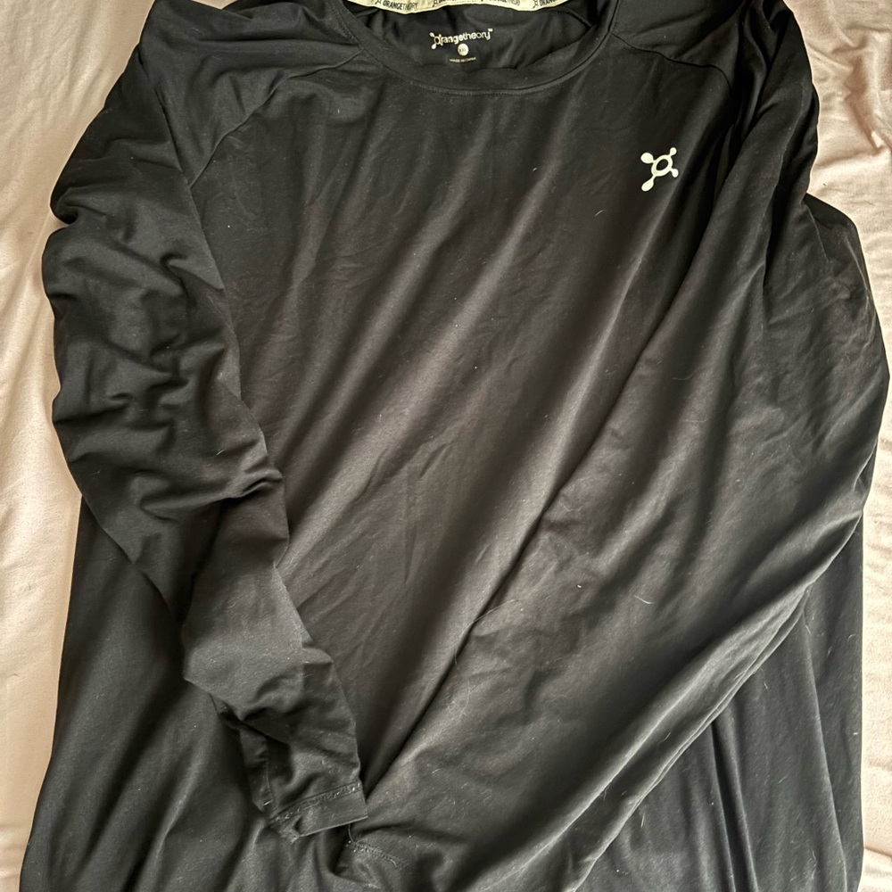 Orangetheory Black Long Sleeve Tee